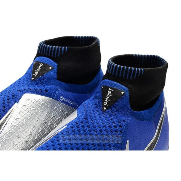 Nike Phantom Vision Elite DF FG Azul Plata